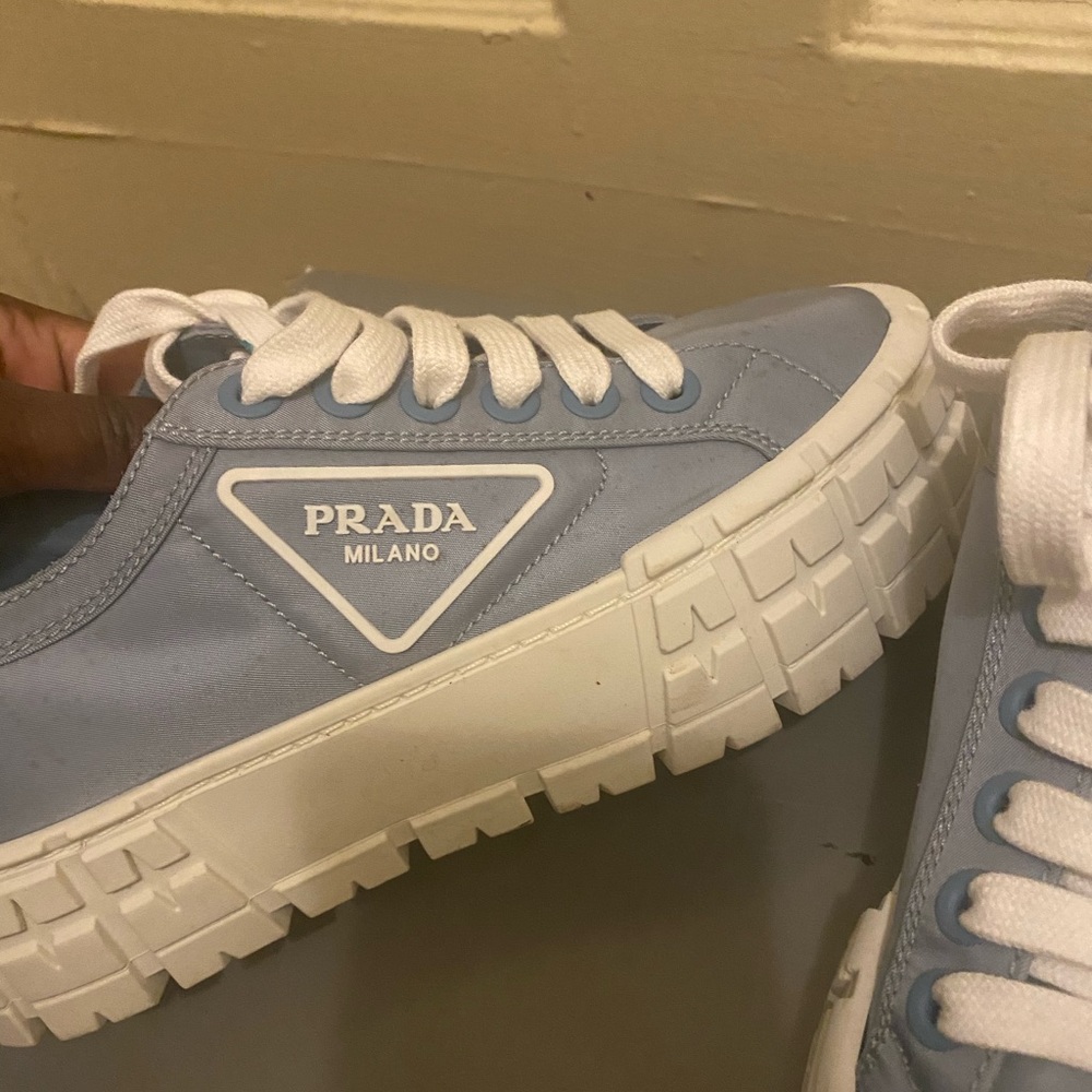 Prada sneakers in a size 36.